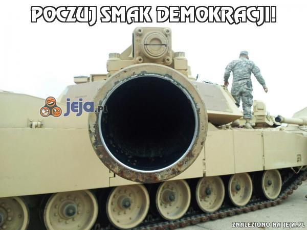 Poczuj smak demokracji!