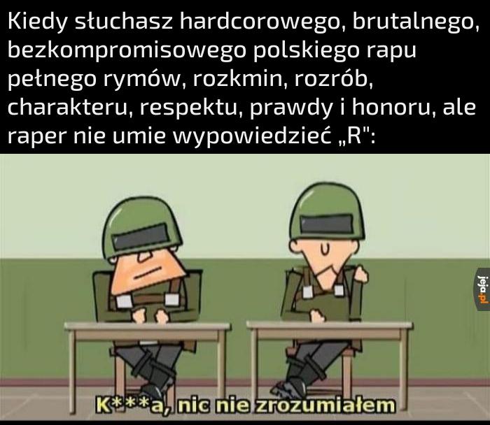 Dlatego płefełuje amełykański