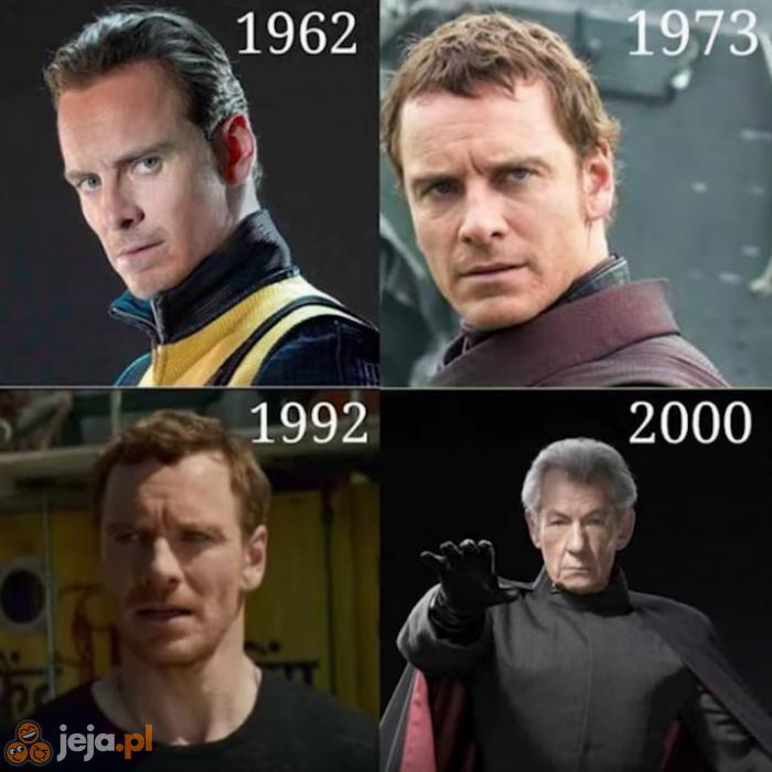 Magneto na przestrzeni lat wg filmowego uniwersum X-Men