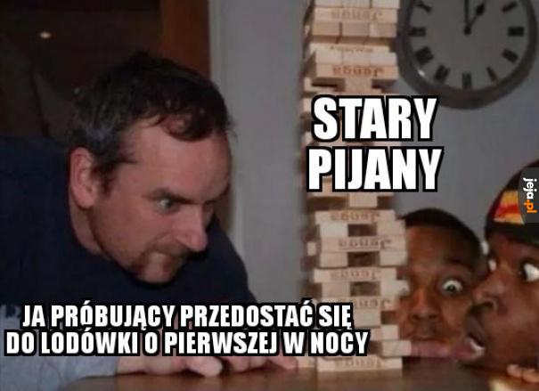 Stary niedźwiedź mocno śpi...