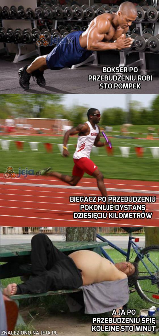 W głębi duszy czuję się sportowcem