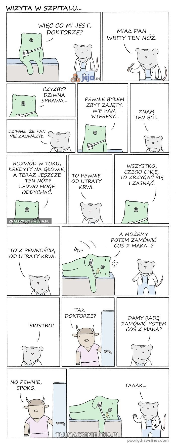 Wizyta w szpitalu