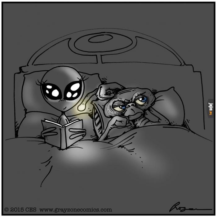 E.T. i jego łóżkowe problemy