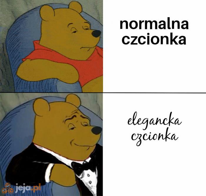 Czcionka ma znaczenie