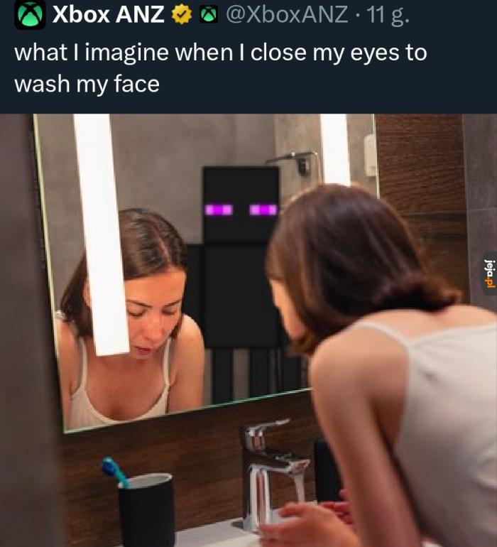 Dlatego nigdy nie patrzę w lustro