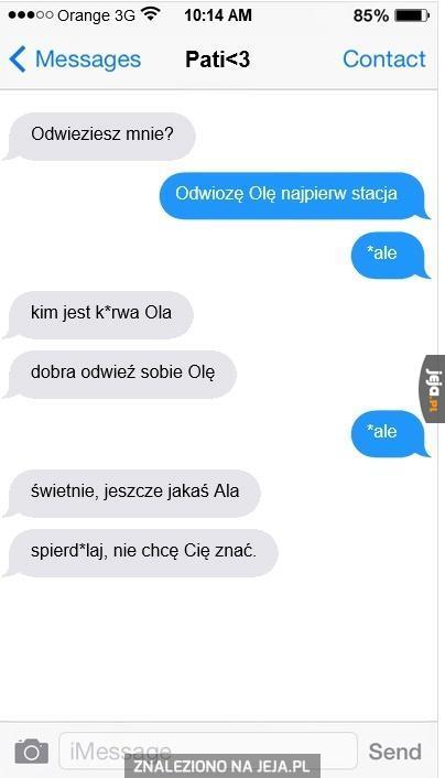 I weź tu kobiecie wytłumacz