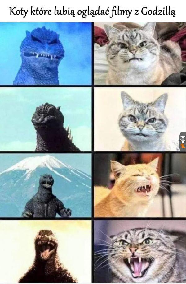 Godzilla ostatnio w formie