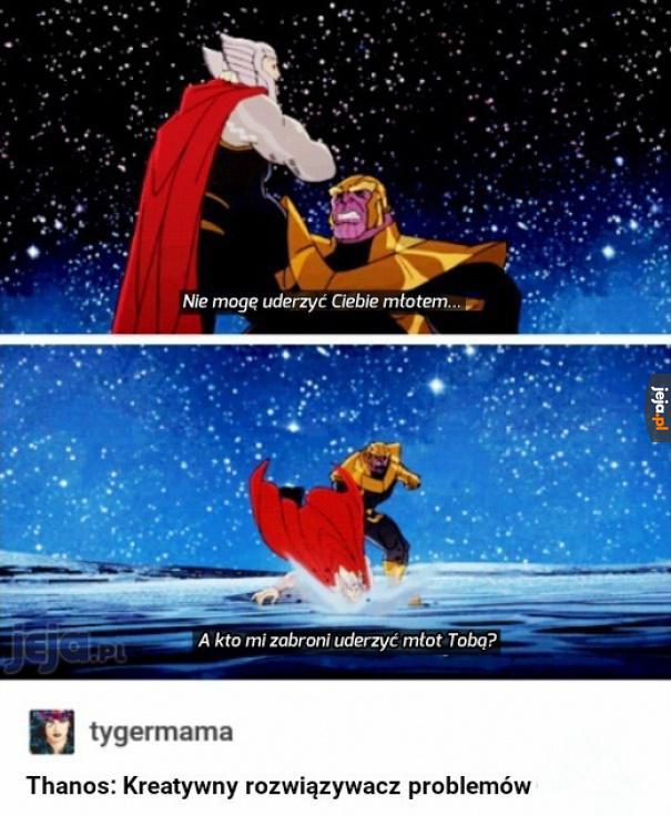 Thanos mądry ziomek