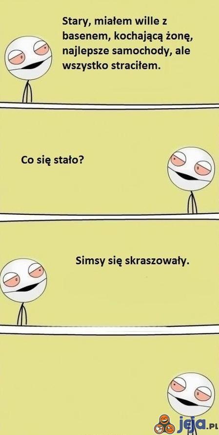 Ciężkie życie Simsów