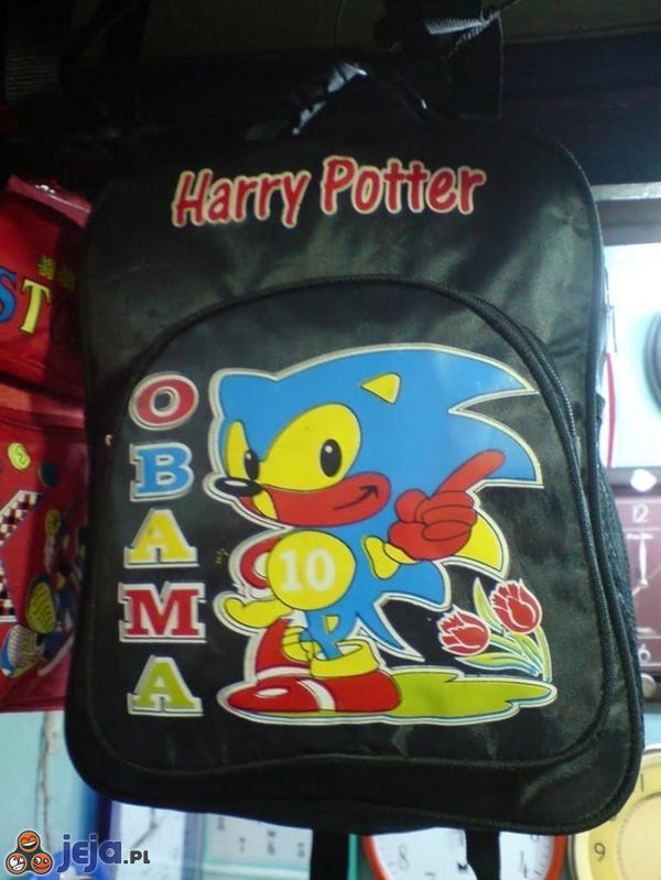 Plecak z Harry Potter Obama. Kto by tego nie chciał?
