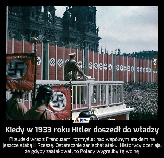 Kiedy w 1933 roku Hitler doszedł do władzy