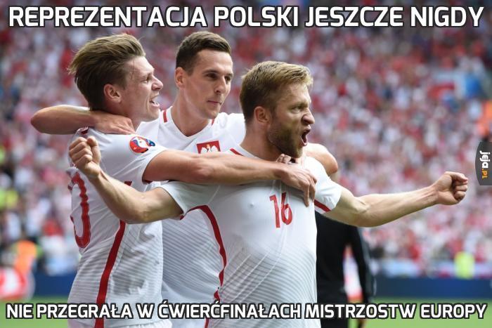 Reprezentacja Polski jeszcze nigdy