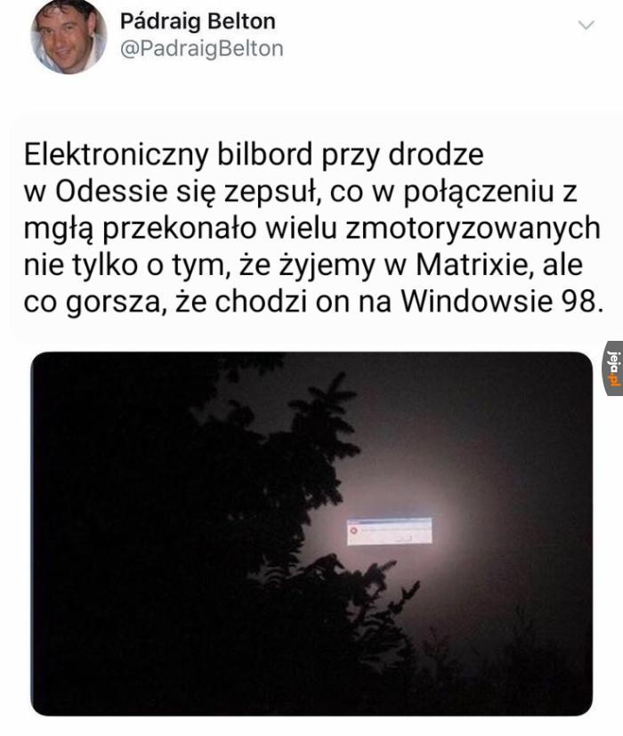 Sorry ziemianie, crash powietrza, reboot Ziemi
