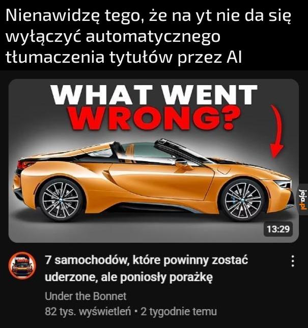 Niektórzy z nas znają angielski...