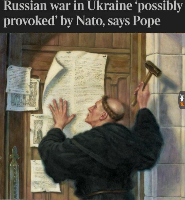 Papież Franciszek znowu błysnął!