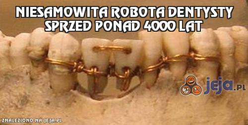Niesamowita robota dentysty sprzed ponad 4000 lat