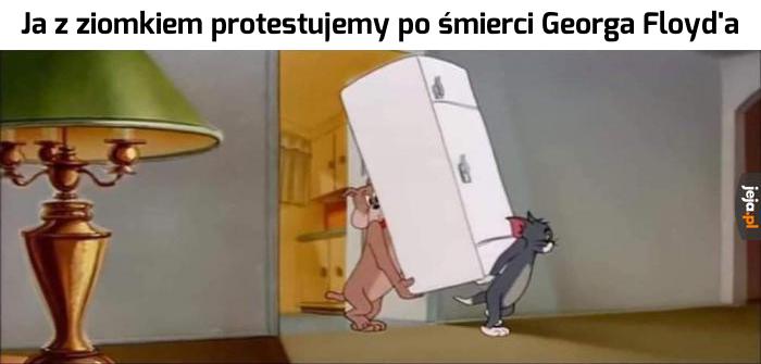 Ta lodówka to symbol walki z rasizmem