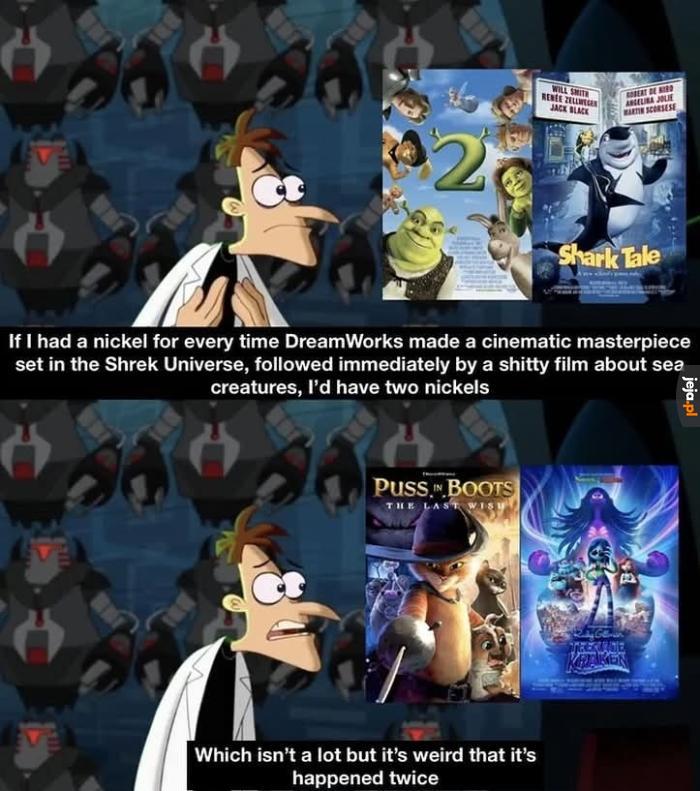 Może ze Shrekiem 5 się powtórzy