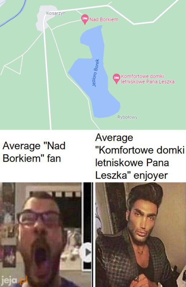 Nawet na mapie czuć różnicę