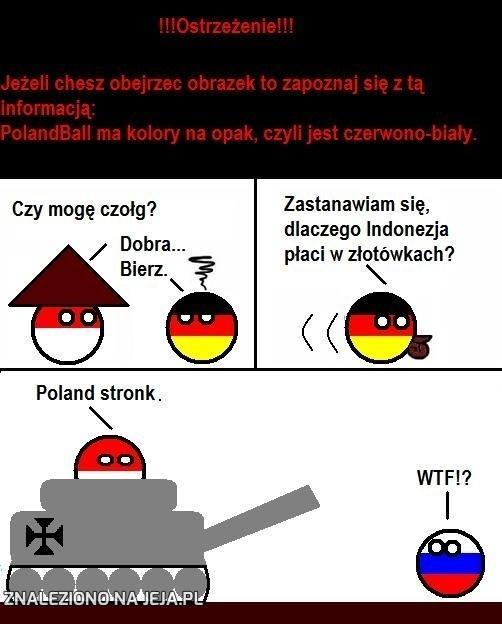 Czołg PolandBall'a