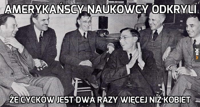 Coż za odkrycie!