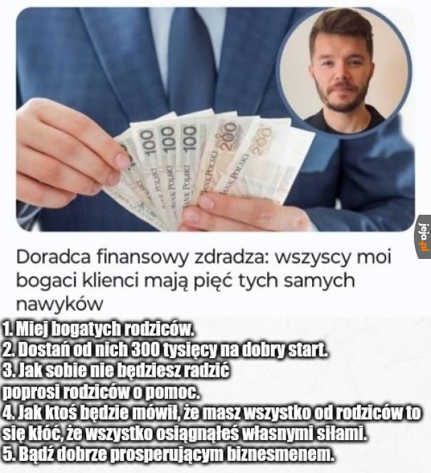 Jak zostać bogaczem