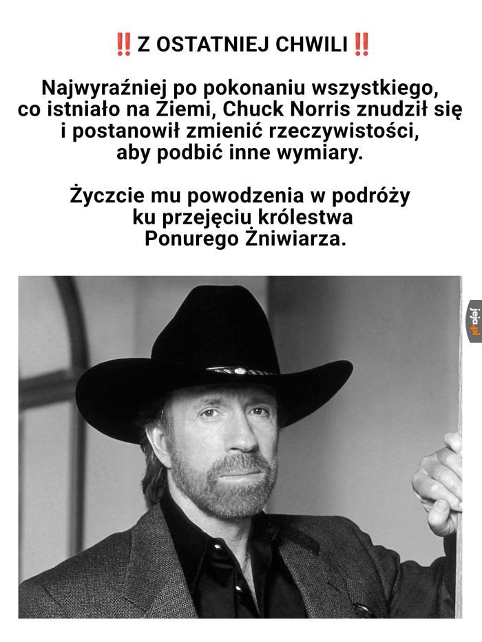 Podobno chciał nam pranka zrobić