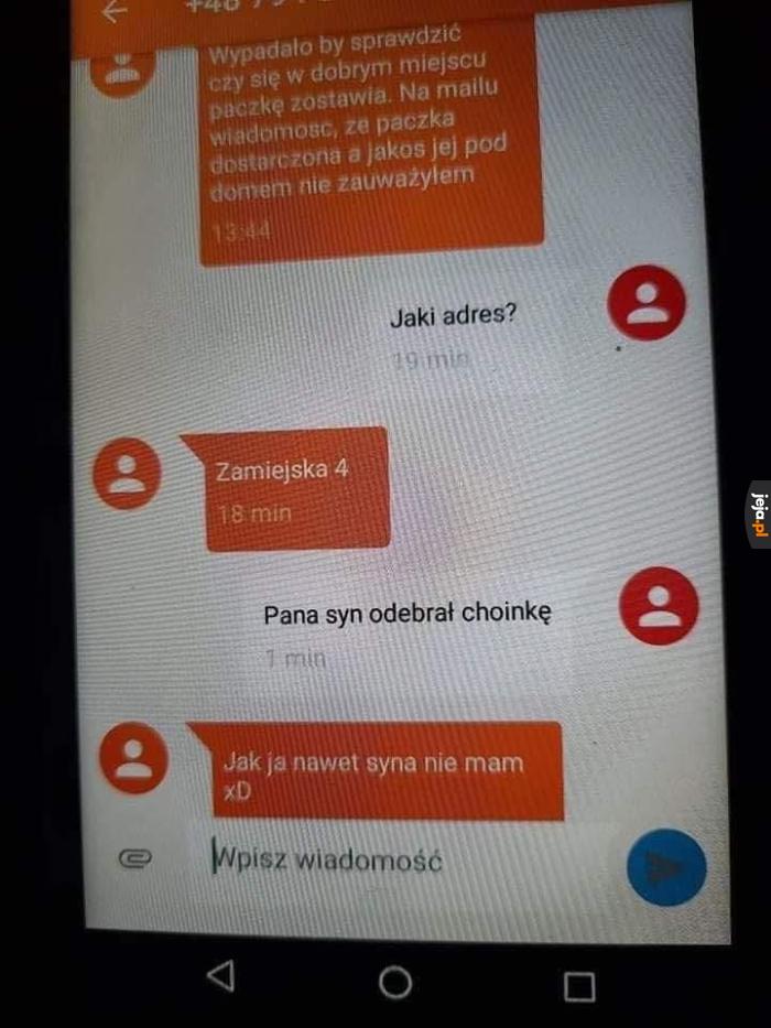 Zawsze dowiaduję się ostatni
