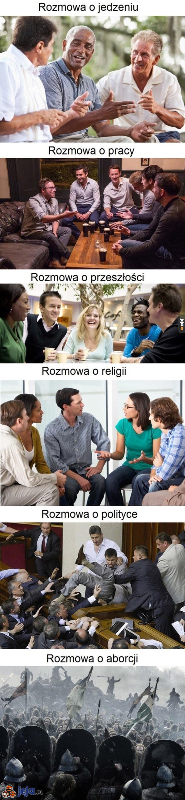 Poziom dyskusji w Polsce
