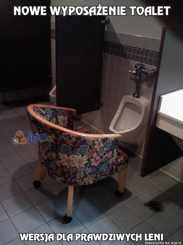 Nowe wyposażenie toalet