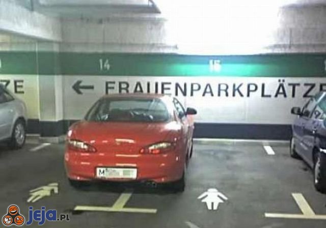 Specjalne miejsca parkingowe