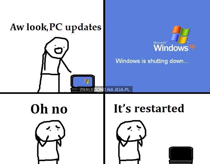 Aktualizacje Windowsa takie są
