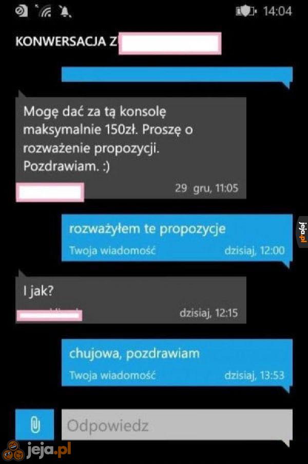 Chyba się nie dogadają