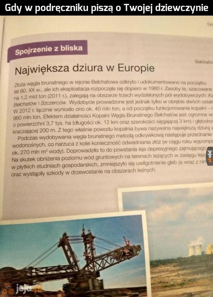 Dobrze, że tylko w Europie