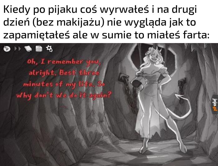 Może 3 minuty to nie długo ale zawsze to dobrze spędzony czas