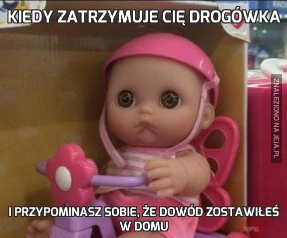 Kiedy zatrzymuje cię drogówka