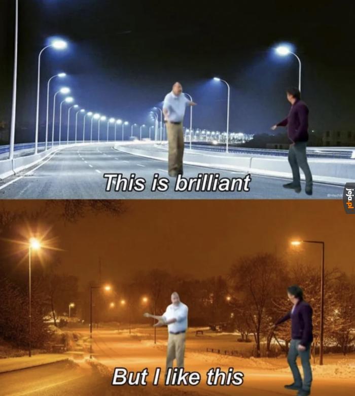 Dawne oświetlenie miało więcej klimatu