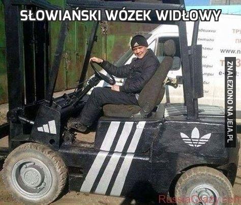 Słowiański wózek widłowy