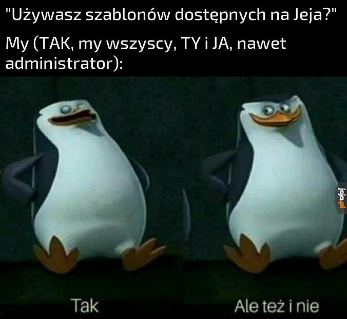 Niektóre szablony są starsze od użytkowników