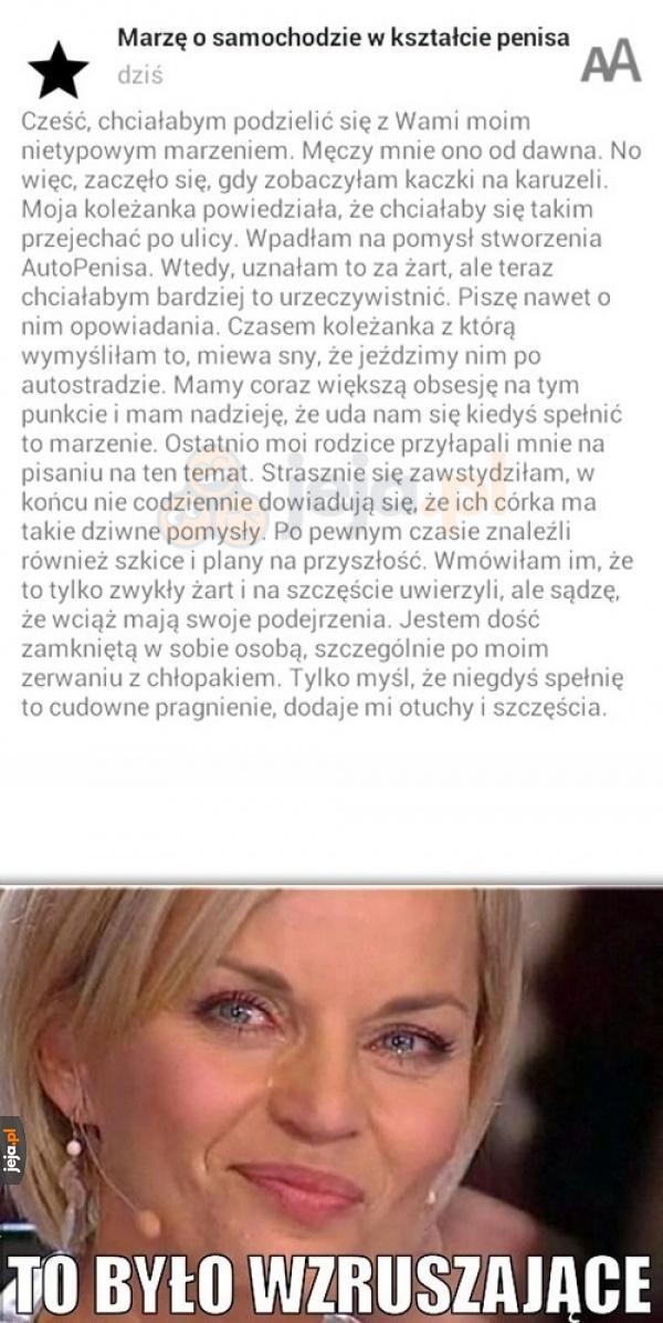 Nietypowe marzenie
