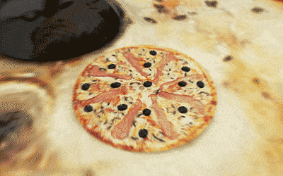 Mmmm, nieskończona pizza!