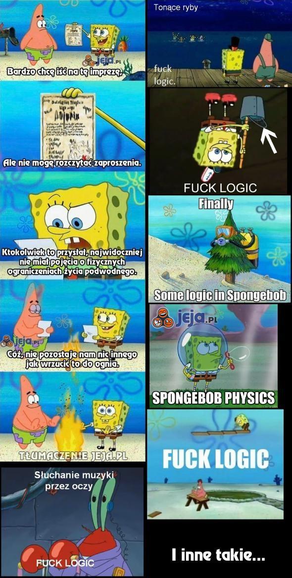 Logika w Spongebobie