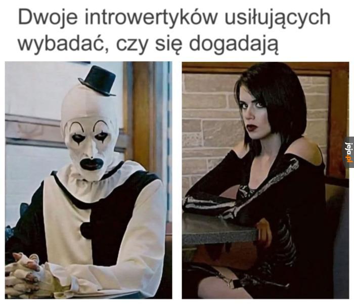 Ta nieufność na początku