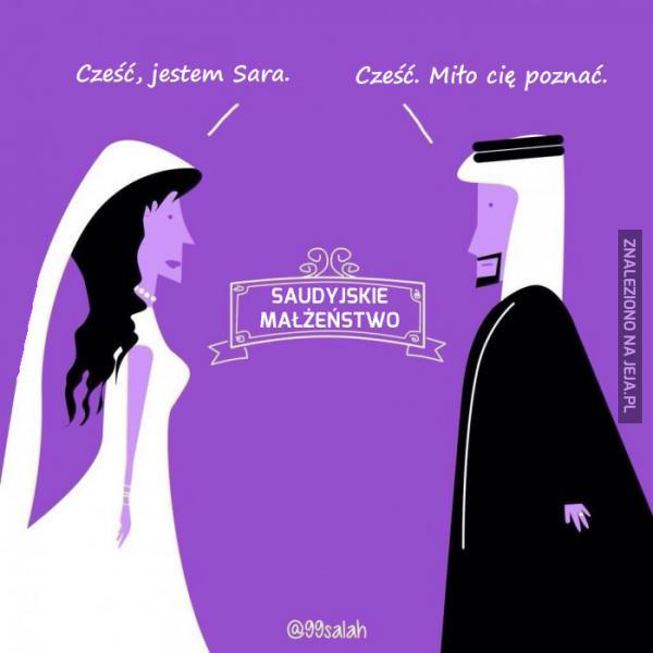 Większość saudyjskich małżeństw