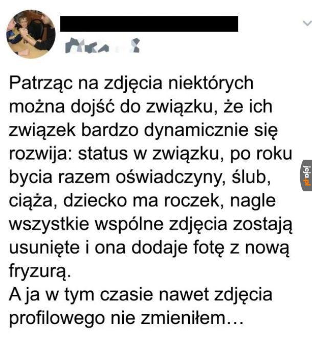 Nie nadążam