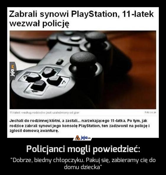Policjanci mogli powiedzieć: