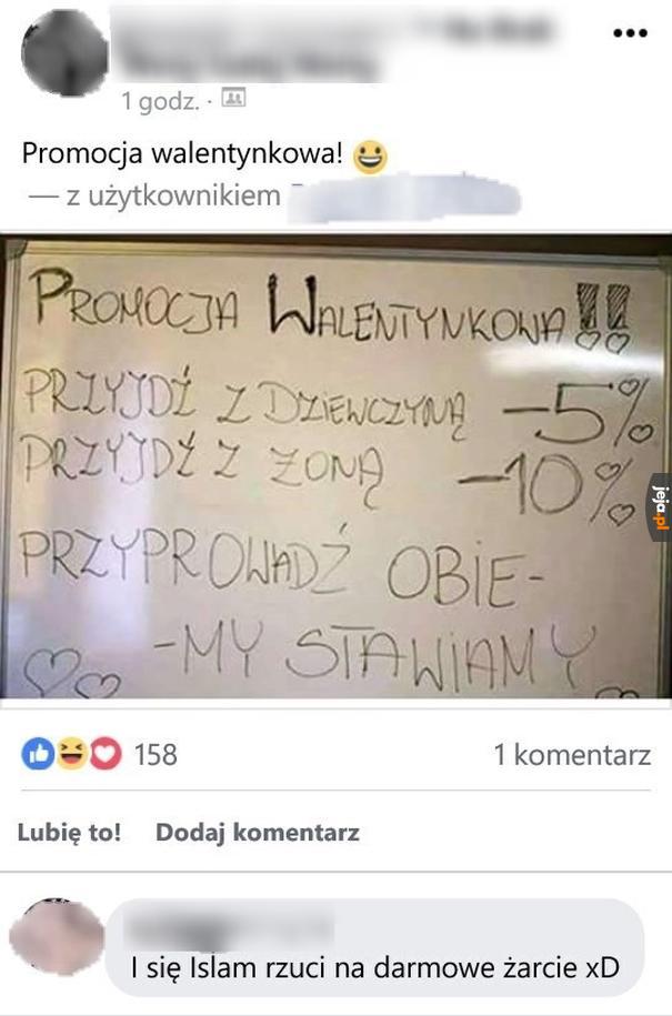 Promocja walentynkowa