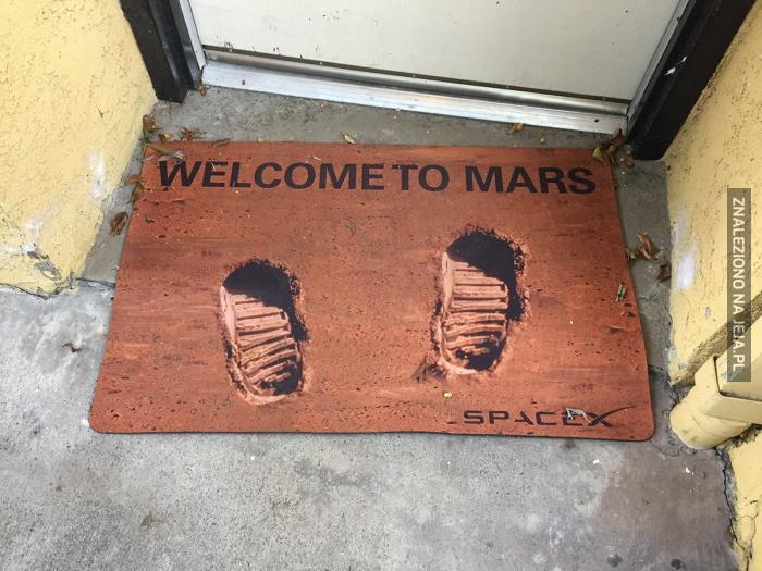 Witamy na Marsie