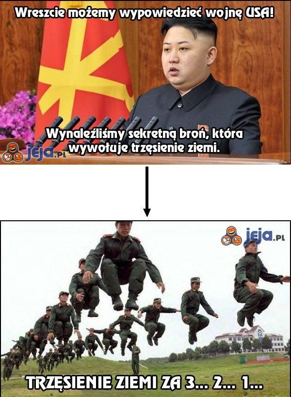 Korea z nową bronią na USA