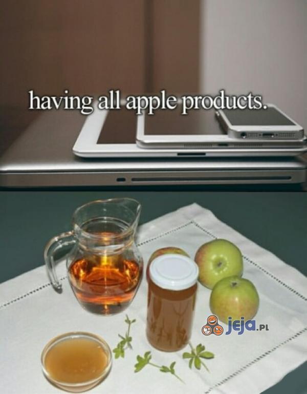 Produkty apple